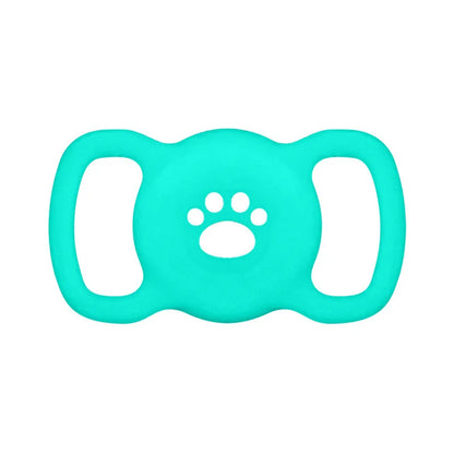 GlowPaw Silicone AirTag Holder for Cat & Dog Collars