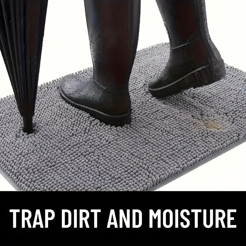 Ultra-Absorbent Muddy Paw Dog Mat