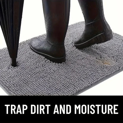 Ultra-Absorbent Muddy Paw Dog Mat