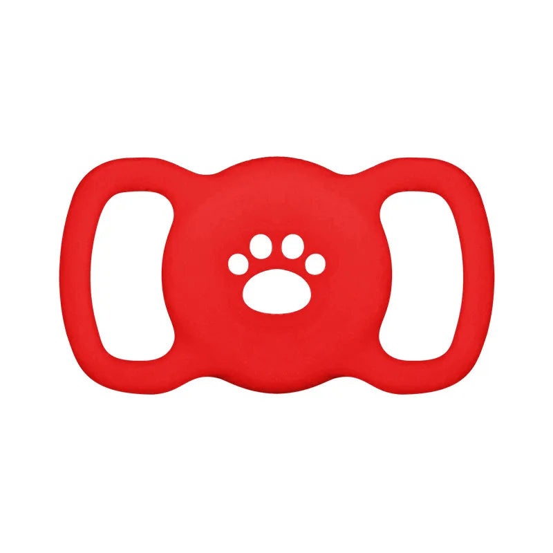 GlowPaw Silicone AirTag Holder for Cat & Dog Collars