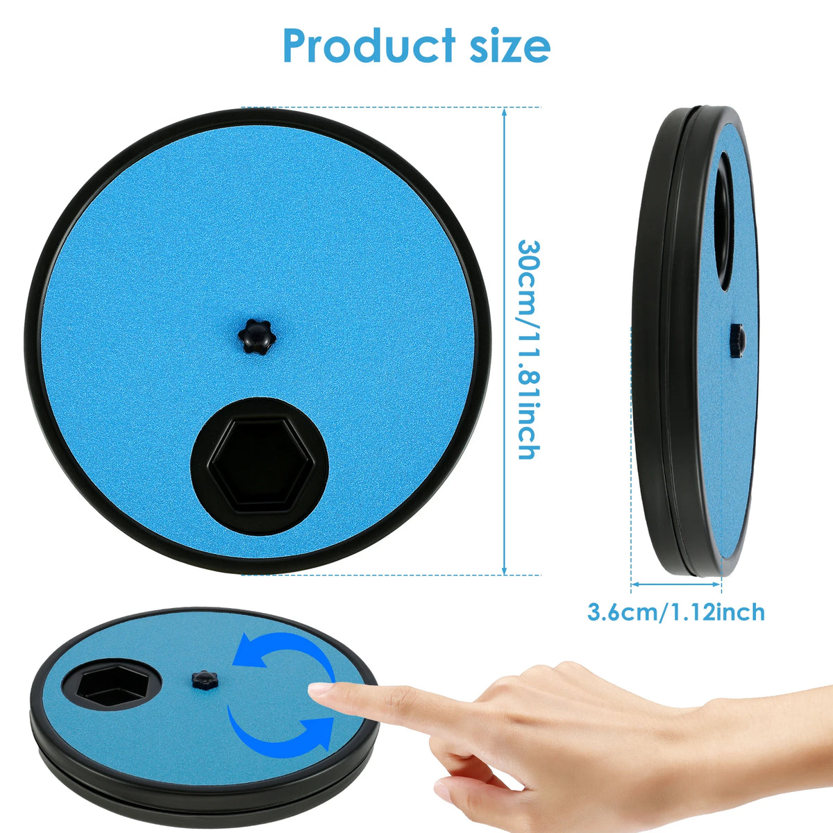 Rotating Pet Nail Scratcher & Treat Board for Dogs & Cats