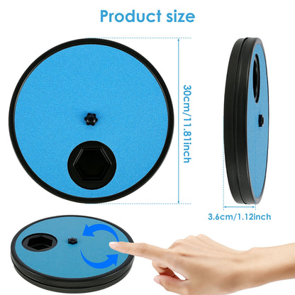 Rotating Pet Nail Scratcher & Treat Board for Dogs & Cats
