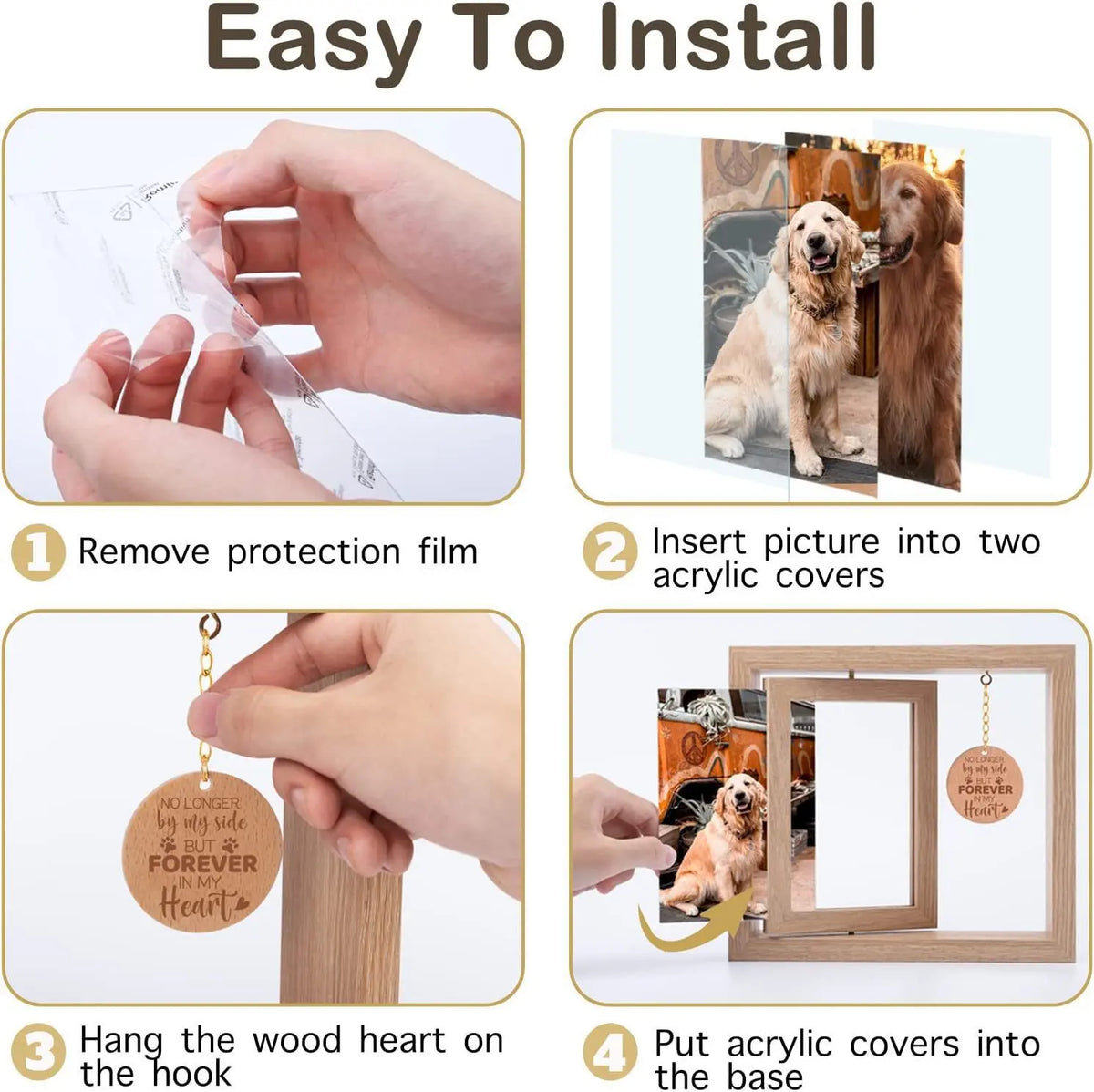 Pet Study Frame The Pet Memory Frame – A Timeless Tribute to Your Beloved Companion ...
