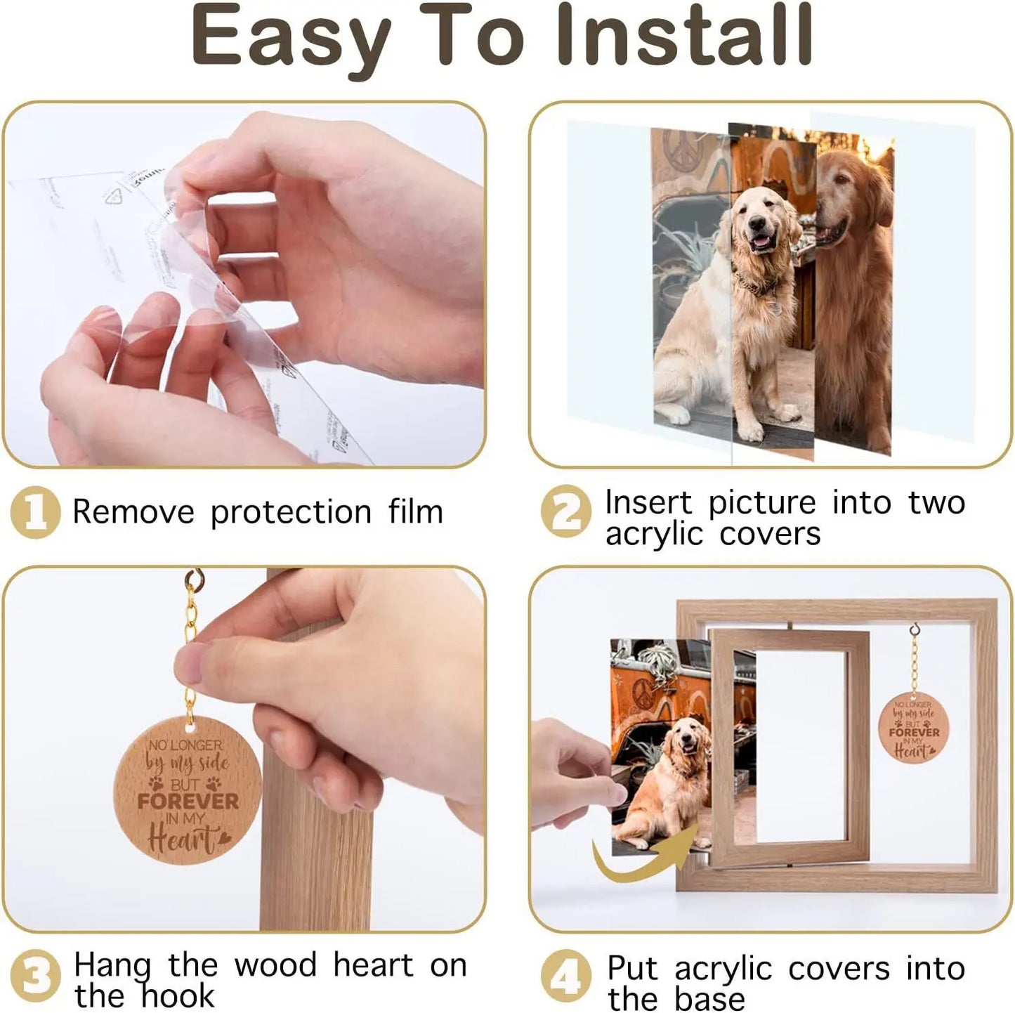 The Pet Memory Frame – A Timeless Tribute to Your Beloved Companion