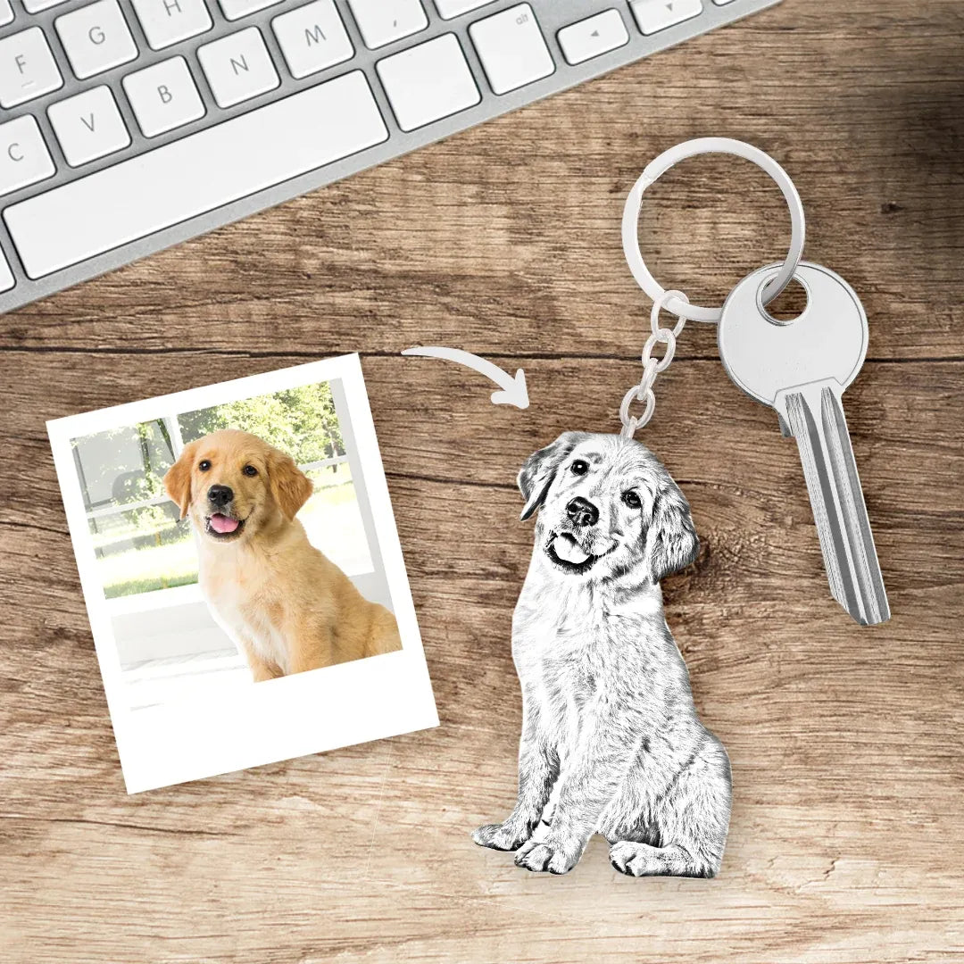 Personalized Pet Keychain