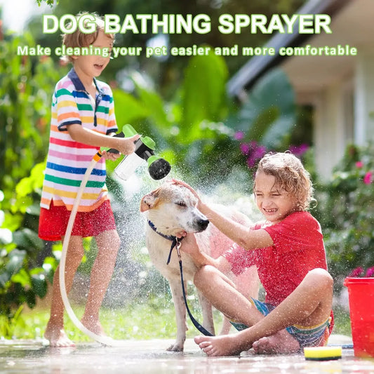 8-in-1 Dog Shower Sprayer