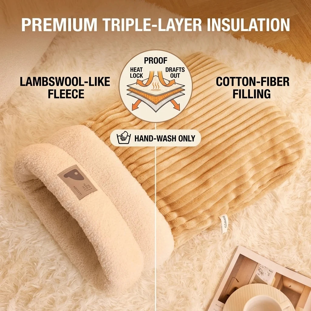 TuckIn Hooded Pet Sleeping Bag