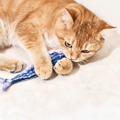 PounceFish Interactive Moving Cat Toy