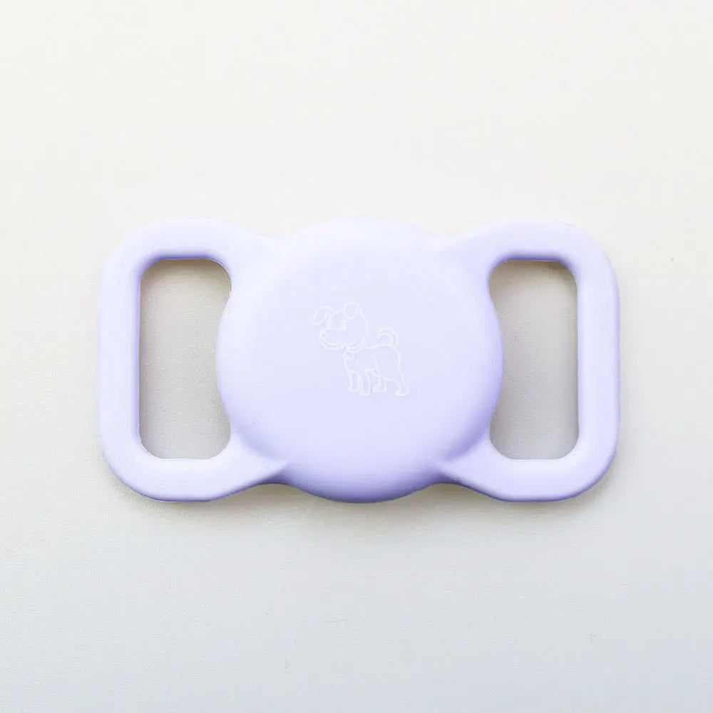 GlowPaw Silicone AirTag Holder for Cat & Dog Collars