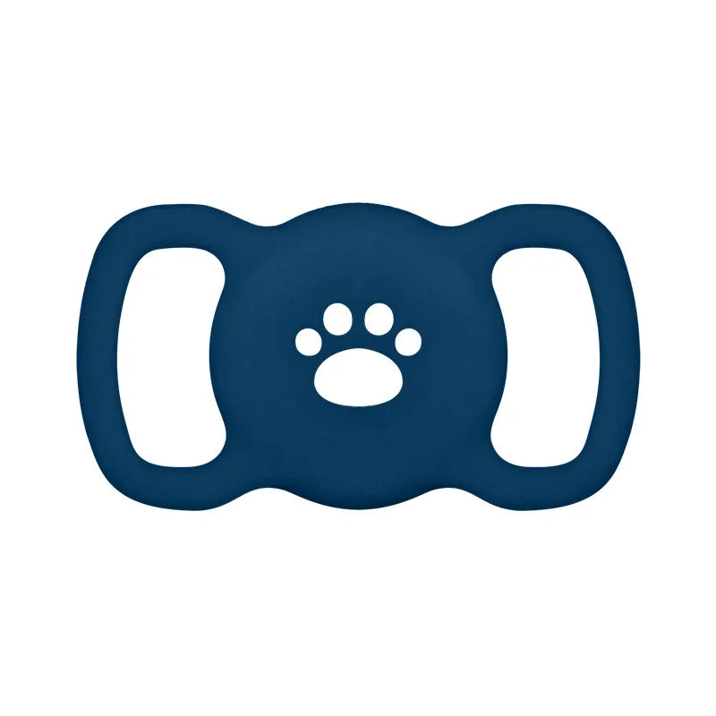 GlowPaw Silicone AirTag Holder for Cat & Dog Collars