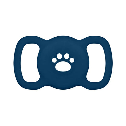 GlowPaw Silicone AirTag Holder for Cat & Dog Collars