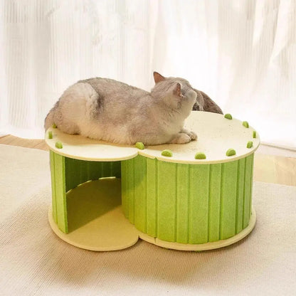 BurrowNest Cat Tunnel Bed