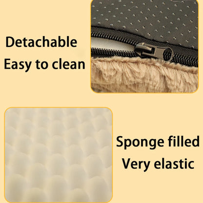 Memory Foam Pet Bed with Removable Cover - Orthopedic Waterproof Dog Bed