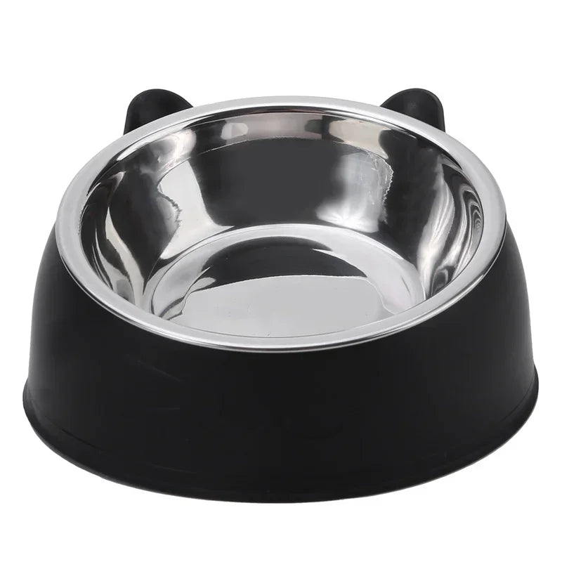 Stainless Steel Food & Water Feeder for Cats & Dogs