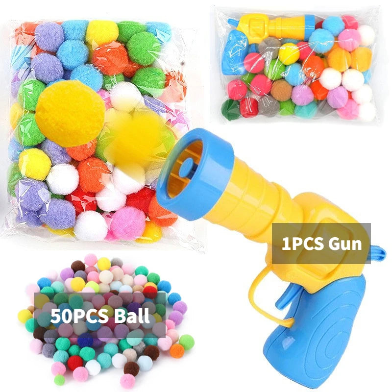 Plush Ball Launcher Toy