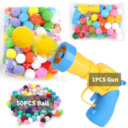 Plush Ball Launcher Toy