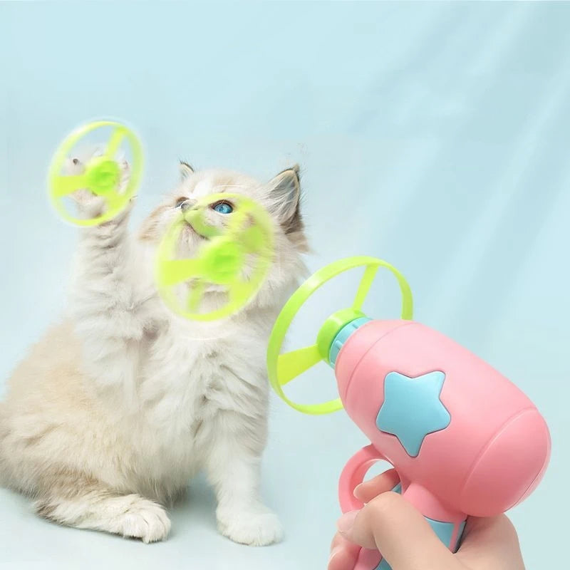 WhirlPlay Pet Flying Disc Launcher