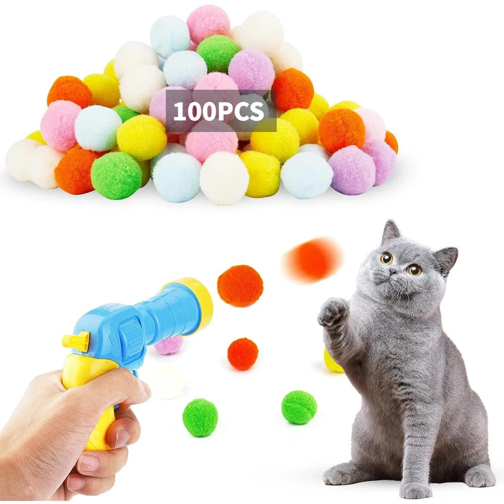 Plush Ball Launcher Toy