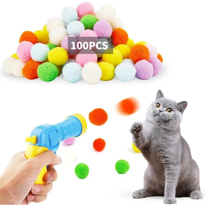 Plush Ball Launcher Toy