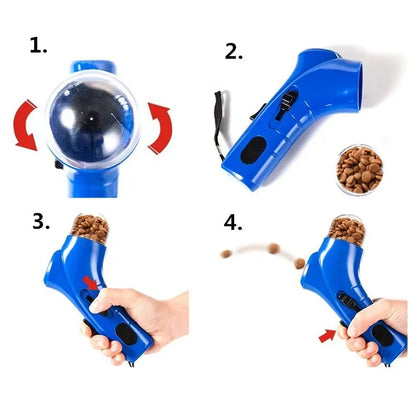 Cat Treat Catapult Launcher
