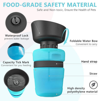 HydroGo Foldable Pet Water Bottle