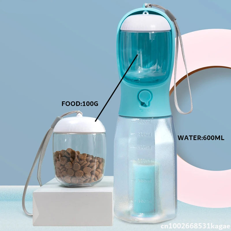 PetGo 3-in-1 Travel Bottle