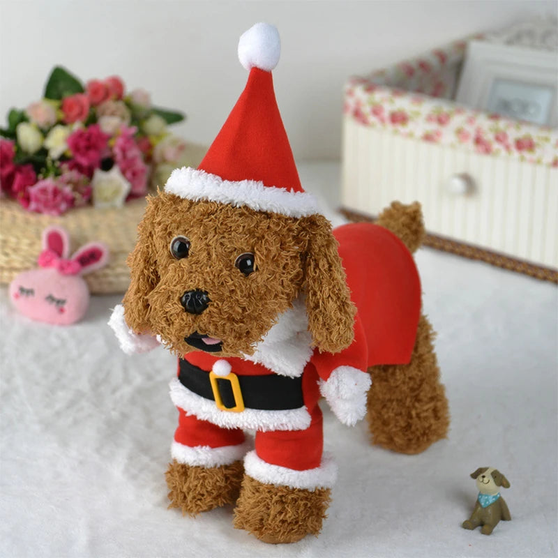 Festive Santa Pet Costume 🎅🐾