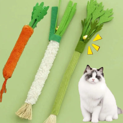 Furry Bell Cat Teaser Toy 🐱🔔