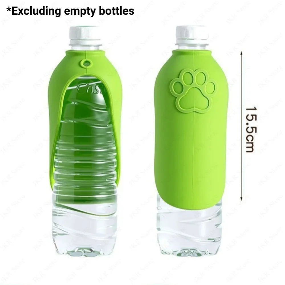PawSip Portable Pet Water Bottle & Foldable Drinking Bowl