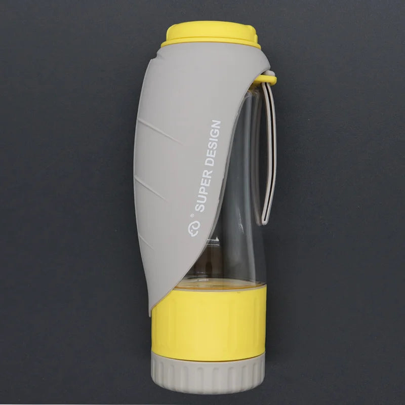 PawSip 2-in-1 Portable Dog Water & Food Bottle