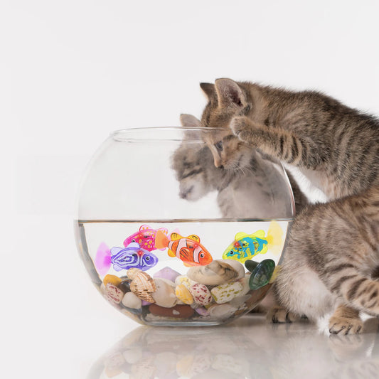 Electronic Swimming Fish Toy for Pets