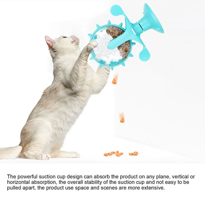 SpinTreat 360° Cat Food Windmill Puzzle Toy