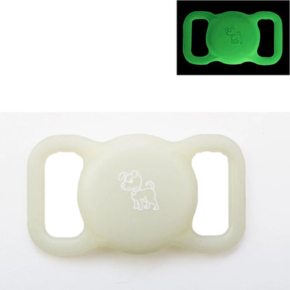 GlowPaw Silicone AirTag Holder for Cat & Dog Collars