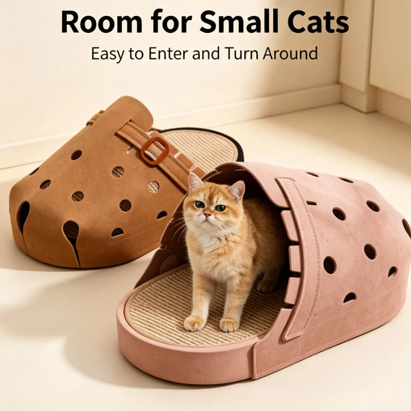 Shoe-Shaped Cat Scratcher & Lounger 👟🐱