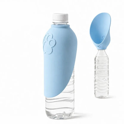 PawSip Portable Pet Water Bottle & Foldable Drinking Bowl