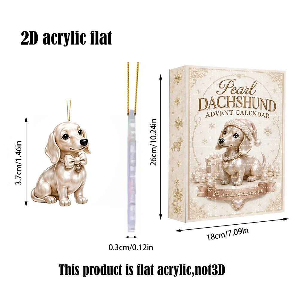 PearlPup 24-Day Dachshund Advent Calendar