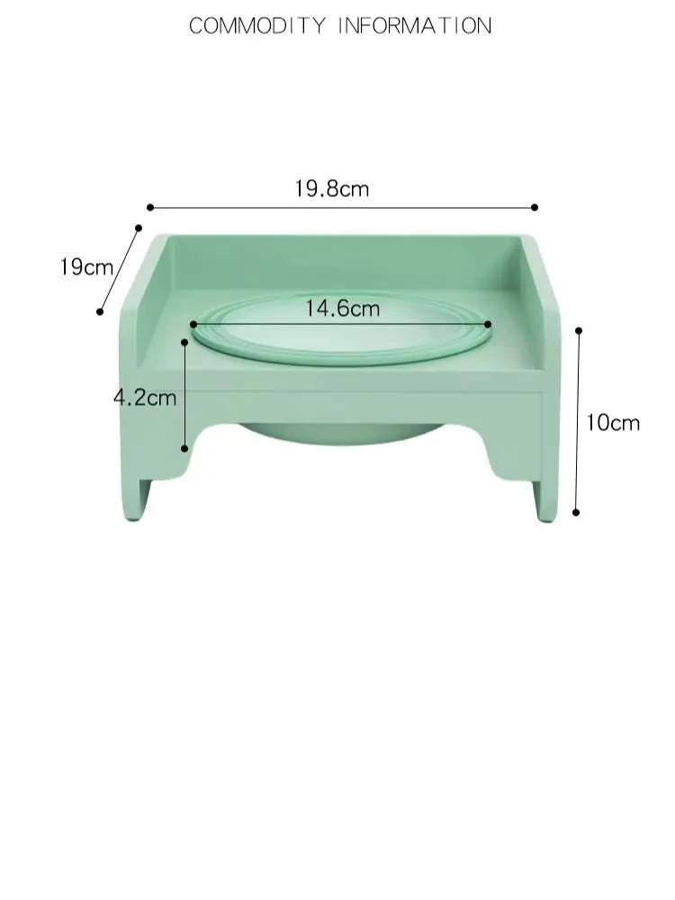 WhiskerEase Leak-Proof Cat Bowl