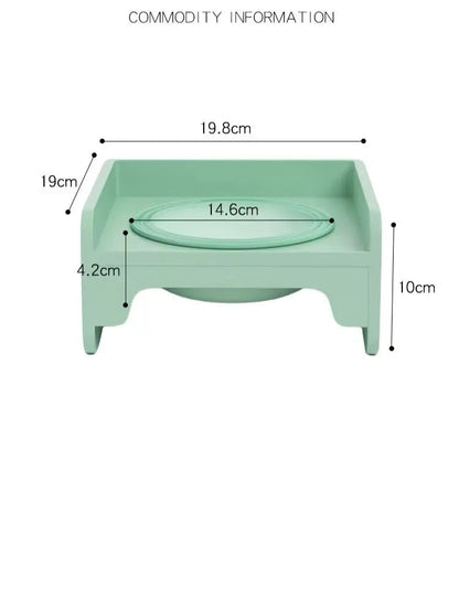 WhiskerEase Leak-Proof Cat Bowl