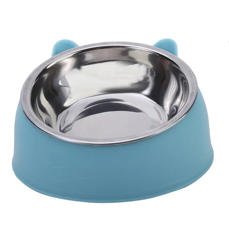 Stainless Steel Food & Water Feeder for Cats & Dogs