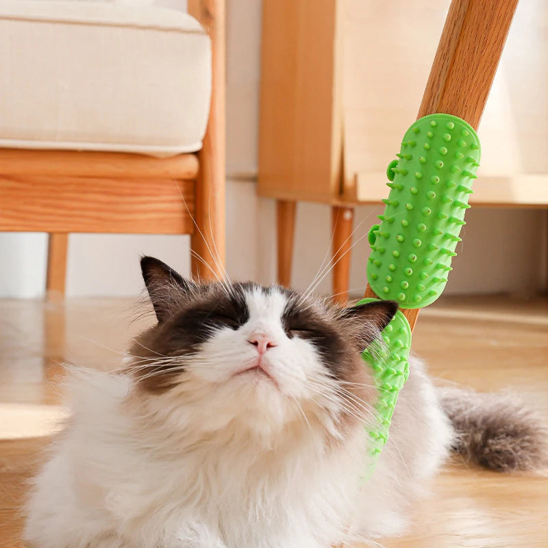 PurrCare Self-Grooming Cat Massage Brush