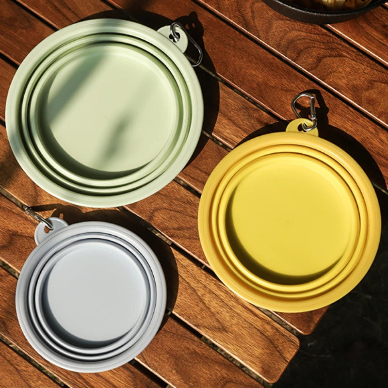 Pet Folding Silicone Bowl