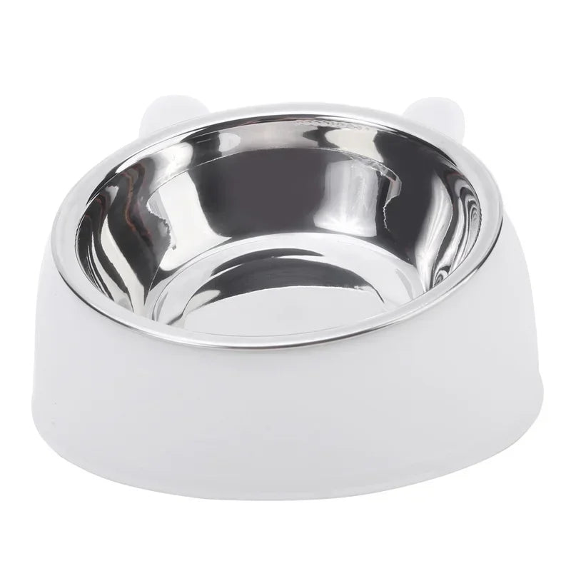 Stainless Steel Food & Water Feeder for Cats & Dogs