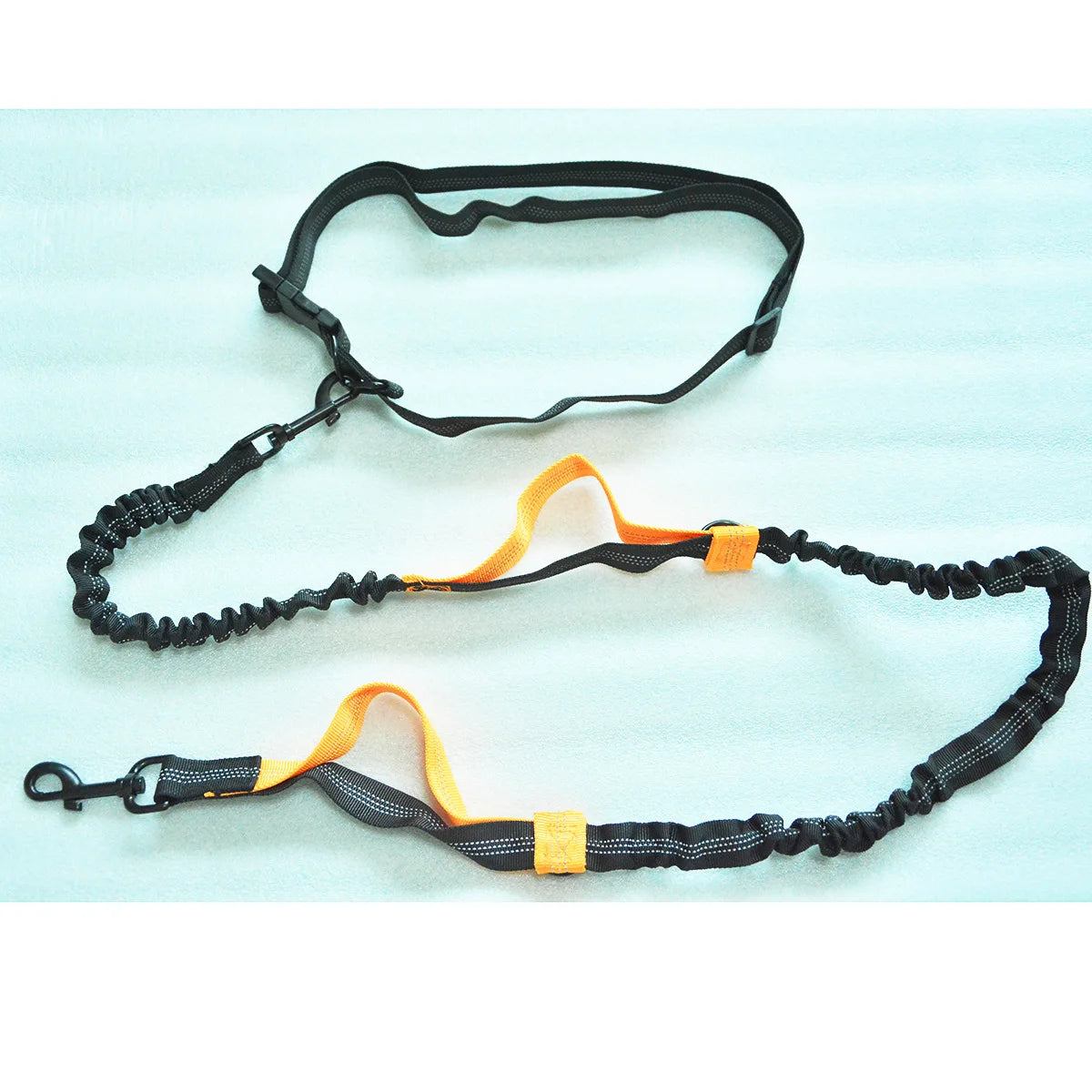 Reflective Dual-Elastic Hands-Free Dog Leash – mylovely-pets