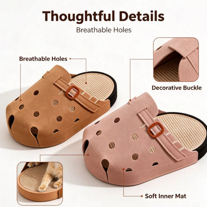 Shoe-Shaped Cat Scratcher & Lounger 👟🐱