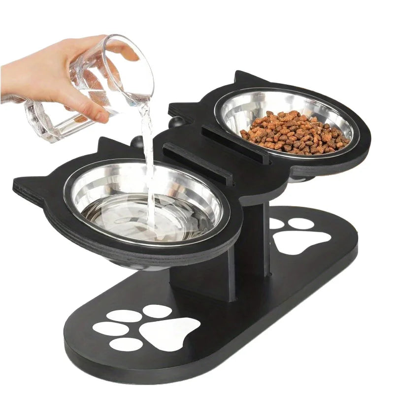 PawsNest 3-Tier Elevated Pet Feeding Station