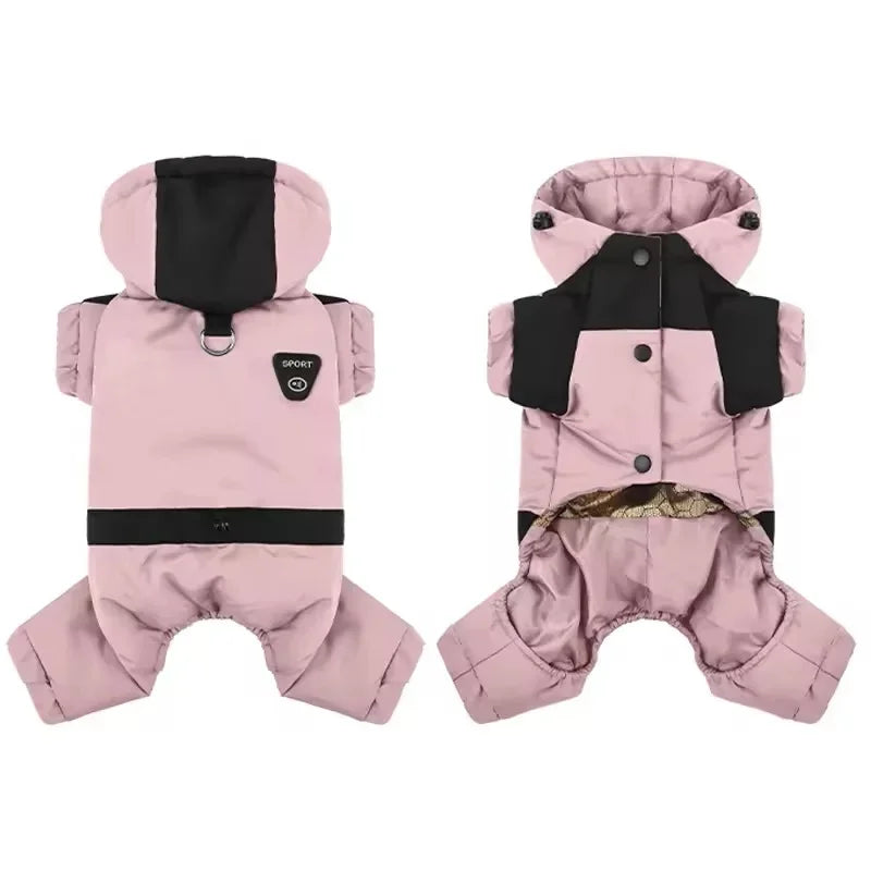 SnowCoat – Hooded Winter Dog Jacket 🧥❄️