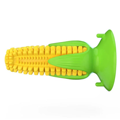 CornGrip – Suction Cup Dental Chew Toy 🌽🦷