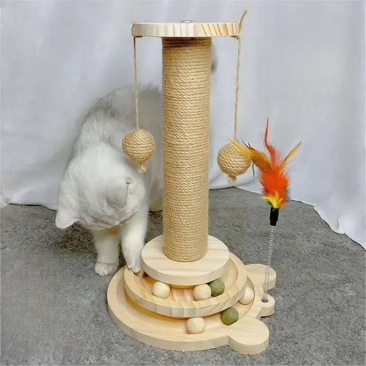 Cat Adventure Scratch & Play Station – Fun, Durable & Irresistible