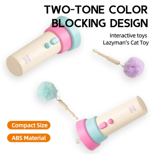 PouncePro Automatic Cat Teaser Launcher Toy