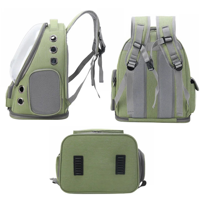 Pawstrip Transparent Cat Carrier Backpack